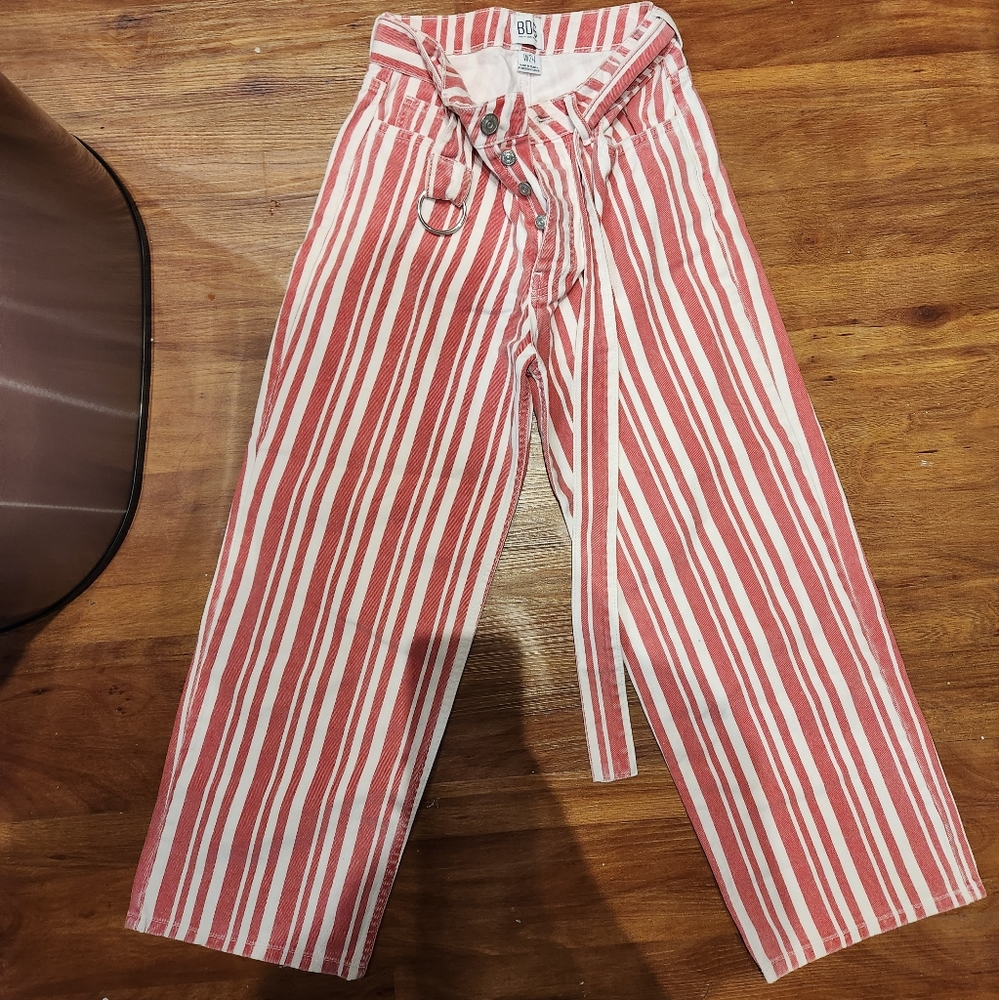 Striped pants bdg jeans